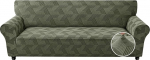 XINEAGE Stretch-Sofabez&uuml;ge, 4-Sitzer, 1 St&uuml;ck, Sofa-Schonbez&uuml;ge mit rutschfestem Design, weich, geometrische Jacquard-Couchbez&uuml;ge, &uuml;bergro&szlig;, waschbarer M&ouml;belschutz f&uuml;r Hunde/Haustiere (XL-Sofa)