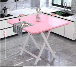 Ruudukujuline kokkupandav laud Kaasaskantav siseruumides v&auml;ljas piknikupidu s&ouml;&ouml;gitegemine telkimislauad Kergekaaluline kaasaskantav piknikulaud toiduvalmistamiseks Rannas Matkamine Reisimine Kalastamine BBQ (roosa) (roosa)