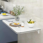 Multifunktionaler Wandtisch f&uuml;r Arbeitszimmer, Schlafzimmer und Wohnzimmer, platzsparend, Klapptisch f&uuml;r Laptop, B, 100 x 40 cm