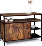 IDMarket - Madal k&uuml;ljepaneel 2 uksega 100cm Chicago Industrial Design