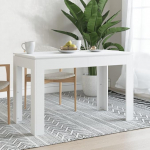 Willood s&ouml;&ouml;gilaud Minimalistlikus stiilis Elegantne k&ouml;&ouml;gilaud S&ouml;&ouml;gilaud k&ouml;&ouml;gi s&ouml;&ouml;gituba valge 120 x 60 x 76 cm Puidust materjaliga