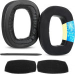 DT100 asendusgeeliga jahutavad k&otilde;rvapadjad, mis &uuml;hilduvad Beyerdynamic DT100/DT102/DT108/DT109/DT150/DT190 k&otilde;rvaklappide k&otilde;rvapadjad Ice Silk Fabric Blackiga