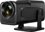Retoo Smart Mini projektor 1280 x 720 - 4K tugi, WiFi6 Bluetooth 5.4 projektor automaatse fookusega, trapetsikorrektsioon, Android 13.0 Cortex-A9505-ga, 300 ANSI, 180&deg; p&ouml;&ouml;ramine, kodukino ja v&auml;litingimustes kasutamiseks.