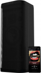 Reloop 100W kaasaskantav Bluetooth-k&otilde;lar, massiivne bassim&auml;ngimine 6-tollise Woofer draiveri abil, 10-tunnine aku, 30 m kaugus, must Groove Blaster BT