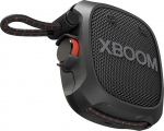 LG Xboom Go XG2TBK, suure v&otilde;imsusega k&otilde;lar, Bluetooth, v&otilde;imas bass, IP67 vee- ja tolmukindel, s&otilde;jaline vastupidavus, DJ-funktsioonid, karaoke, kohandatav valgustus, mustanahaline.