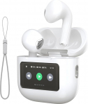 VEN-DENS True Wireless Earbuds f&uuml;r iPhone 17 / Air / 17 Pro / 17 Pro Max, Bluetooth 5.4 Kopfh&ouml;rer mit Smart-Display-Ladeh&uuml;lle, langer Akku, Touch-Steuerung, ger&auml;uschfrei