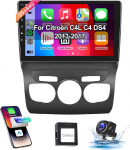 Hodozzy Carplay Android auto Citro&euml;n C4 DS4 2013-2017 Android autoradio 2 DIN koos satelliitnavigatsiooniga, 10,1-tolline puuteekraan koos Mirror Link/WiFi/GPS/RDS/FM/Bluetooth/USB + Canbusiga