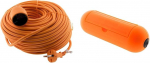 Prolongateur 16A HO5VVF 2 x 1,5 Orange 40 m & Bo&icirc;tier de Protection Orange Pour Prolongateur Jardin IP54