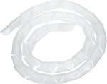 hankekaart Spiralkabelwicklung, 0,9 m - 4,5 cm (3 - 1 3/16 Zoll), Spiralkabelwicklung, Abdeckung f&uuml;r PC, TV, Computer, elektrische Leitungsschlauch-Organisation, Wei&szlig;