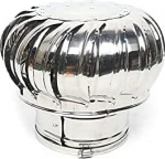 Katuse ventilaator, ei ole mootoriga, katuse ventilaator 201 roostevabast terasest, l&auml;bim&otilde;&otilde;t 16 cm, Energiavaba &uuml;mmargune ventilaator 27 x 27 cm, vihmakindel talli/katuseakna jaoks.