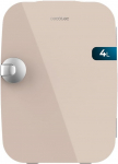 Cecotec Mini-K&uuml;hlschrank Bolero MiniCooling 4L R&iacute;o Cream, Betrieb mit 12V-220V, Kompatibel mit Auto und Wohnwagen, K&uuml;hl- und Heizfunktion, Temperaturbereich 5-65&ordm;, Einfacher Transport.