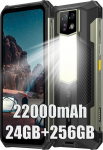 Ulefone Armor 24 24 GB + 256 GB v&auml;litingimustes kasutatav mobiiltelefon ilma lepinguta, Android 14 v&auml;litingimustes kasutatav nutitelefon ilma lepinguta, 22000 mAh 66 W, 64 MP &ouml;&ouml;n&auml;gemiskaamera IR, 6,78-tolline FHD+, 1000 luumeni LED