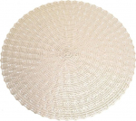 AMDXD 6 taldriku komplekt Vintage &uuml;mmargune PVC taldrikud J&otilde;ulud pestav &uuml;mmargune &uuml;mmargune kuumakindel lauaalustik elutuba kuldne k&ouml;&ouml;gi ja restorani 38 cm