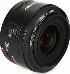 Yongnuo YN35 35 mm F2 Lens 1:2 AF/MF Wide Angle Fixed / Prime Autofocus Lens for Canon EF Mount EOS Camera + Namvo Diffuser