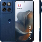 Motorola Edge 60 6,67-tolline POLED-ekraan Gorilla Glass 7i 50MP Moto AI kaamera 12/512GB 5100mAh Raske veekindel Pantone Gibraltar Sea koos telefonihoidjaga