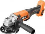 AEG - 125 mm akutoitega nurklihvmasin 18 V [PRO18V] - t&ouml;&ouml;riistavaba saetera vahetus - Komplektis karbi ja kettaga (ilma akuta) - BEWS18-125X2-0