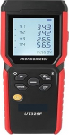 4-Kanal-Digitaaltermomeeter UT325F J T E R S N K Typ Thermoelement-Temperatuurmessger&auml;t Bluetooth