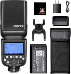 GODOX V860III-N kaamera v&auml;lkkiirte komplekt 1/8000s HSS 10 taset reguleeritava valguse kiirv&auml;ljalase 2600 mAh aku 1.5s laadimisaeg GN60 v&auml;lkkiirte komplekt Nikon D3400 D5300 D7000 D750(V860III-N) jaoks