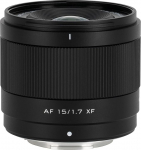 VILTROX 15mm F1.7 X-Mount objektiiv Fuji jaoks, APS-C ultra-laia nurga objektiiv Fujifilm X-Mount kaameratele X-T5 X-H2 X-T50 X-M5 X-T30 II X-Pro3 X-S20 X-E4 X-S20 X-E4