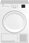 Beko DCU 8230 N b100 Condenser Dryer / 15 Programmes / FlexySense - Electronic Moisture Measurement / 8 kg Load Capacity / Child Lock / Express Program