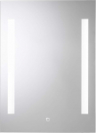 Croydex Henbury Hang 'N' Lock Illuminated Mirror, Glass