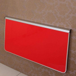 Klappbarer Wandtisch, schlanke Kantenhalterung aus Aluminiumlegierung, Computertisch, Schreibtisch, K&uuml;chen-Esstisch f&uuml;r B&uuml;ro/Waschk&uuml;che, C-100 * 58cm/39 * 23in, modisch