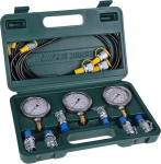 Hydraulic Tester - Hydraulic Pressure Test Kit for Excavator with Test Hose Coupling and Pressure Gauge