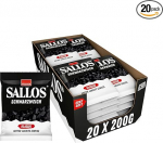SALLOS Schwarzweich Classic Storage Pack - Pehme lagrits peenelt v&uuml;rtsikas, naturaalne lagritsamahl, v&uuml;rtsikas pehme lagrits, vegan, s&auml;ilituspakendis, 20 x 200 g