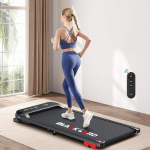 BLACK LORD Walking Pad jooksulint, madala m&uuml;ratasemega, 4-in-1 k&otilde;ndimisalus ja jooksurada, treeningseadmed kodukontori j&otilde;usaalile, kaasaskantav jooksulint, LED-ekraan, 140kg koormusj&otilde;udlus
