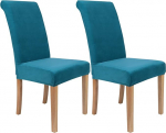 Colorxy Spandex kangast Stretch s&ouml;&ouml;gitool Slipcovers Home Decor Set of 4