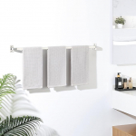 Mooche seinale paigaldatud r&auml;tikuratas 80cm SUS304 roostevabast terasest &uuml;he r&auml;tikuratsi riba vannitoa k&ouml;&ouml;ki kodus