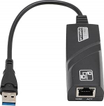 USB 3.0 Ethernet adapter, USB 3.0 10/100/1000 Gigabit Ethernet Interneti adapter, LAN v&otilde;rguadapter Win, OS X, Linux jaoks.