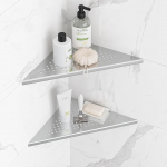 Neodrain du&scaron;iriiul Roostevabast terasest du&scaron;ikabiin sisseehitatud nurgas riiul du&scaron;ikorvi vannitoa &scaron;ampoonihoidja 2i pakett harjatud