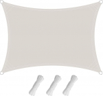 P&auml;ikesekattega varju purje, 3 x 3 m p&auml;ikesekaitse komplekt, paljud suurused ja v&auml;rvid, kangas pergola, ilmastikukaitse, vetth&uuml;lgav, UV kaitse, 420D Oxford kangast markiis, veekindel terrass, aed