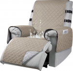 100% veekindel tugitooli kate, tikitud diivanitooli kate 2 elastse rihmaga, pestav lamamistooli kate, 230 x 200 cm