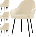 Stretch Velvet toolikate toolikate toolikate koos k&auml;etugedega 1/2/4 toolikate komplekt s&ouml;&ouml;gitoa toolikate pulmade Stretch Slipcover s&ouml;&ouml;gitoa k&ouml;&ouml;gi elutoa jaoks ( V&auml;rv : J , suurus : 4tk