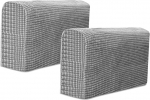 DOERDO Stretch Diivan Armrest Covers, Armchair Slipcover, Diivan Arm Covers for Home, Office, lamades diivan, Spandex Jacquard, Non-Slip m&ouml;&ouml;bli kaitsja, Hall