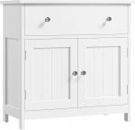 Yaheetech Vannitoakapp sahtli ja 2 uksega, maamaja stiilis, vannitoam&ouml;&ouml;bel vannituppa, 60 x 30 x 60 cm