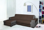 Trendy Doubleface diivanikatted, pruun, 290 cm