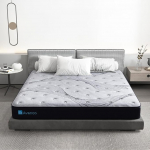 Avenco Matratze 120x190,Federkern und Kaltschaummatratze,Matratze 120x190 h3,Boxspring matratze mit CertiPUR US Schaum zur Unterst&uuml;tzung, H&ouml;he 18 cm, grau
