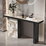 IBOWZ Flurdekoration, Eingangstisch, Konsolentisch, Sofa im Flur mit Stauraum, langes Akzentsofa f&uuml;r das Foyer im Wohnzimmer