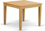 East West Furniture OXT-OAK-T Oxford Square kaasaegne k&ouml;&ouml;gilaud v&auml;ikestesse ruumidesse, 36" x 36", tammepuust