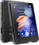 32GB MP3 Player Bluetooth 5.3 MECHEN 2.4 Inch Touchscreen Portable MP3 Player for Running with Line-In Recording, FM Radio, Speaker, Supports up to 128GB