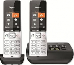 Gigaset Comfort 500A Duo analoogtelefon, h&otilde;bedane/must, 2 telefonitoru