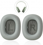 XINRUISEN Professional Ear Pads for Airpods Max, magnetilised k&otilde;rvaklappide k&otilde;rvapadjad, Airpod Maxi asendamine vastupidava v&otilde;rkkanga / m&auml;luvahuga k&otilde;rvapadjadega, mugav ja lihtne paigaldus, roheline