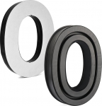 GEP01 k&otilde;rvapadjad - silikoonist geelist kohene jahutus asendusk&otilde;rvapadjad, mis &uuml;hilduvad 3M WorkTunes / Peltor Range Guard Connect kuulmiskaitse, k&otilde;rvapadjad, k&otilde;rvaklapid