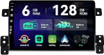 [6G+128G | Eingebaut DAB+ 4G] - MSD Autoradio f&uuml;r Suzuki Grand Vitara (2005-2015) | Android 15 GPS Navi Radio | CarPlay Android Auto Lenkradsteuerung WiFi DSP | Cam&eacute;ra MIC | Octa-Core 2 Din 9 Zoll