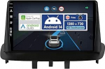 Android 12 autoraadio Renault Megane 3 (2008-2014) - tagurduskaamera tasuta - 2G + 32G - IPS 9-tolline 2 DIN - DAB roolijuhtimispult WiFi Carplay Android auto Bluetooth DSP Split Screen DSP