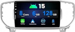 [6G+128G] Autoradio Android 15 F&uuml;r Kia Sportage 4/KX5 2016-2018 tagfahrkamera und Mikrofon 9" IPS mit Kabelloses Carplay Android Auto WLAN Lenkradsteuerung Bluetooth 5.0 RDS USB