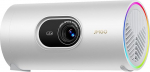 JMGO PicoPlay 1080P Smart Portable Projector, GTV, litsentseeritud Netflix, 400 ISO luumenit, 8W Dolby Digital, 3D, HDR10, mini projektor WiFi ja Bluetoothiga koju, &otilde;ue, sisaldab optilist filtrit.
